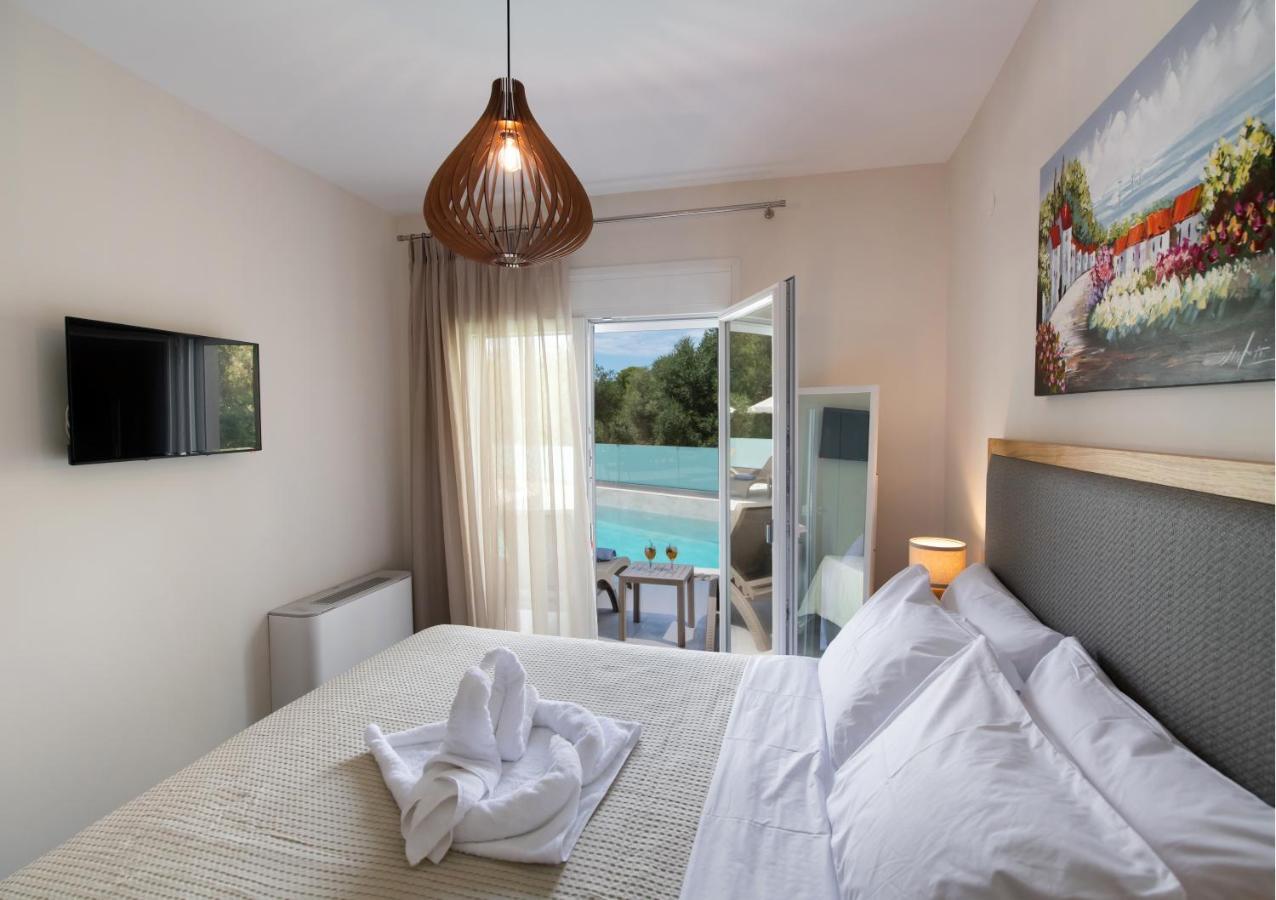 Deluxe Olga Apartments B Lefkáda Esterno foto